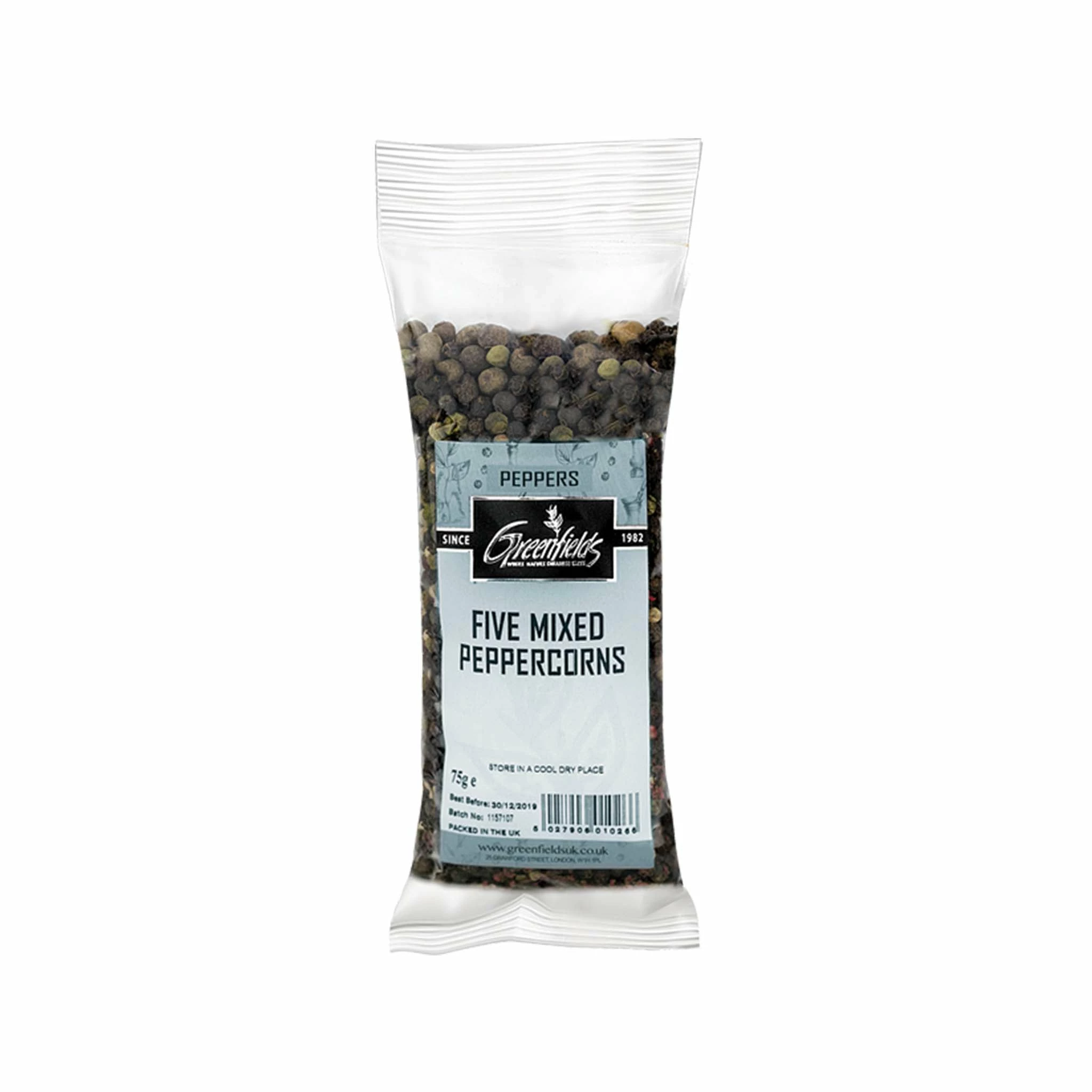 Ingredients Greenfields Five Mixed Peppercorns 5 Ingredients Greenfields Five Mixed Peppercorns