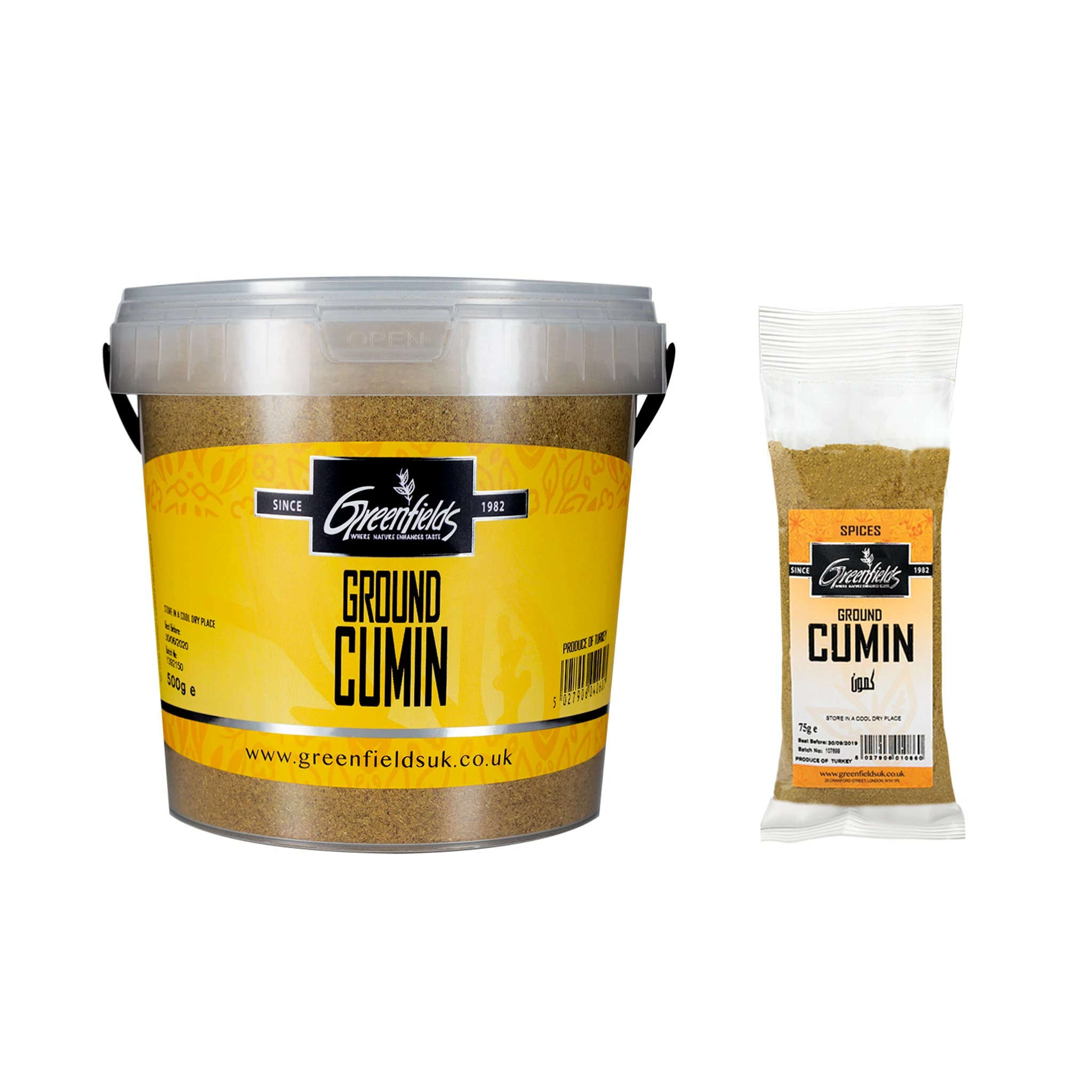 Greenfields Ground Cumin Ingredients 3 Greenfields Ground Cumin Ingredients