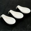 Kiji Stoneware & Ceramics White Drop Handle Canape Dish X 12 2 Kiji Stoneware & Ceramics White Drop Handle Canape Dish X 12