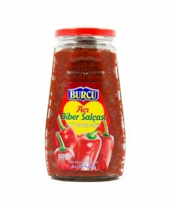 Burcu Turkish Hot Pepper Paste - Biber Salcasi 600g