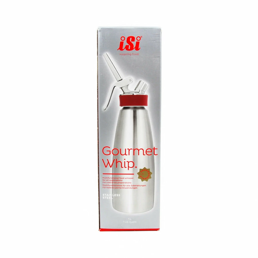 Molecular Gastronomy Supplies ISi Gourmet Whipper 1 Litre 4 Molecular Gastronomy Supplies ISi Gourmet Whipper 1 Litre