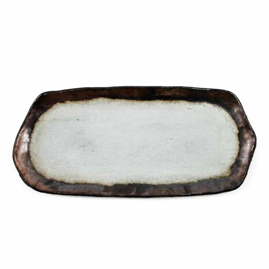 Kiji Stoneware & Ceramics Tableware Kaki Serving & Sushi Plate 36 X 16cm 3 Kiji Stoneware & Ceramics Tableware Kaki Serving & Sushi Plate 36 X 16cm