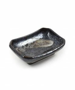 Kiji Stoneware & Ceramics Karasuba-Iro Soy Sauce Dish Tableware