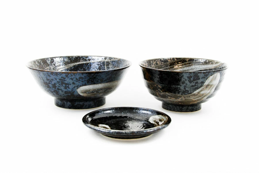 Kiji Stoneware & Ceramics Karasuba-Iro Small Plate 5 Kiji Stoneware & Ceramics Karasuba-Iro Small Plate