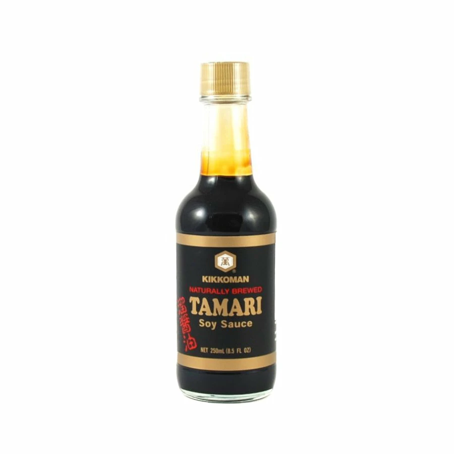 Ingredients Kikkoman Tamari Soy Sauce - Shoyu 250ml 3 Ingredients Kikkoman Tamari Soy Sauce - Shoyu 250ml