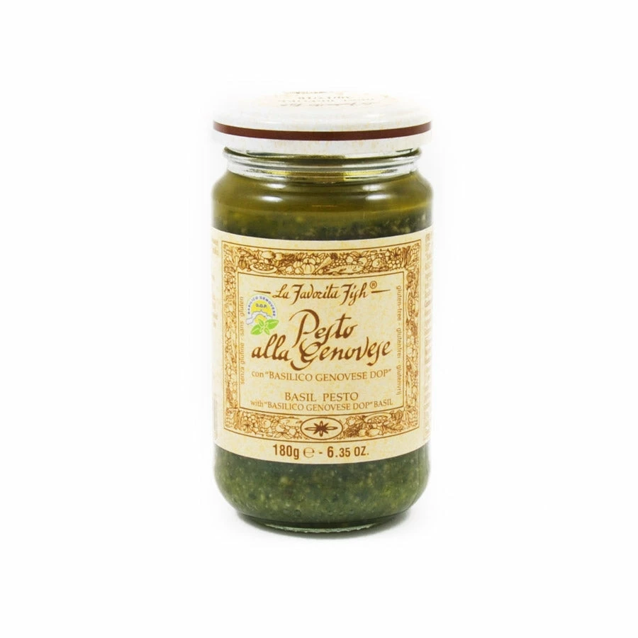 La Favorita Pesto With Genovese Basil DOP Ingredients 3 La Favorita Pesto With Genovese Basil DOP Ingredients