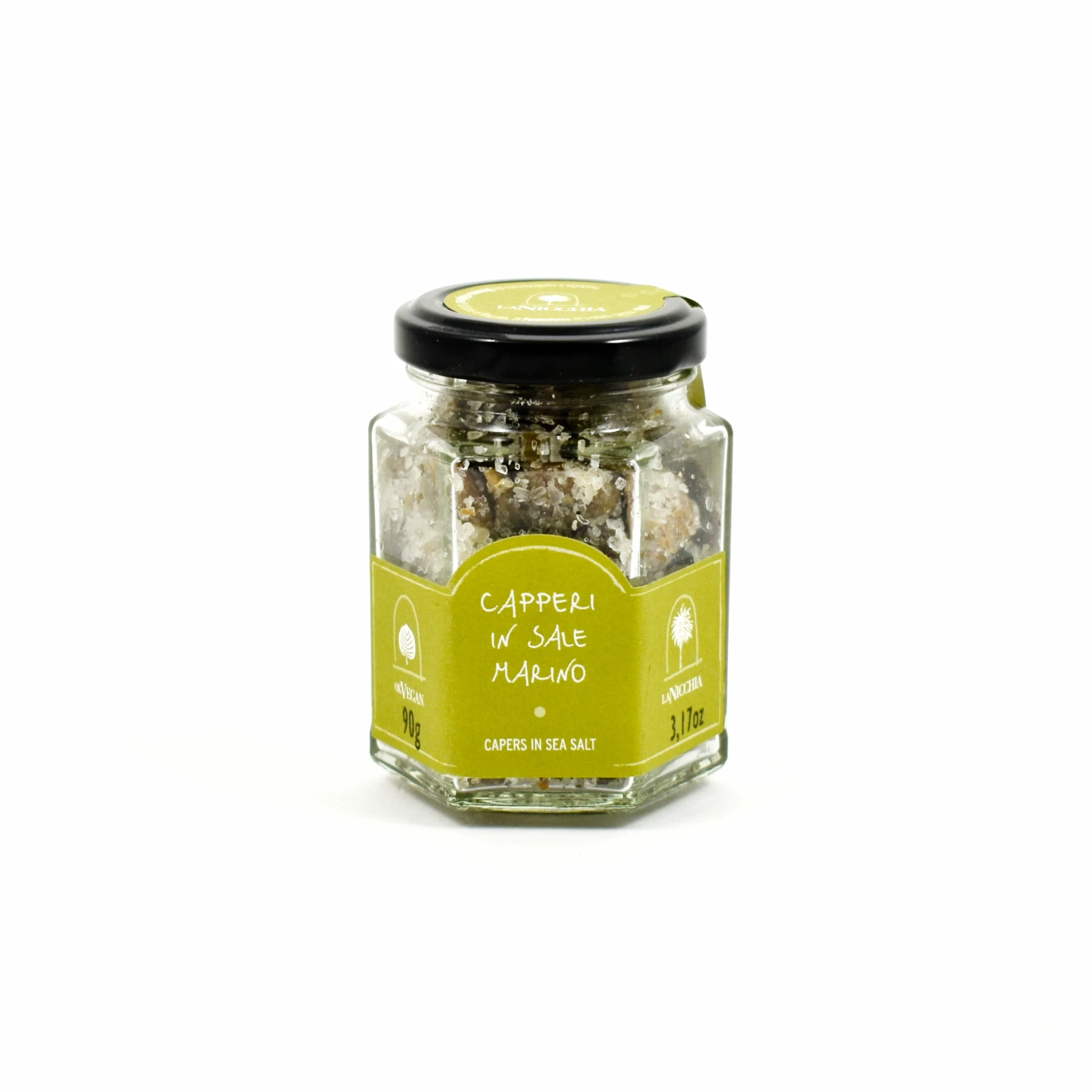 Ingredients La Nicchia Big Salted Capers 90g 3 Ingredients La Nicchia Big Salted Capers 90g