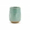 Kiji Stoneware & Ceramics Tableware Large Duck Egg Blue Glaze Tea Cup