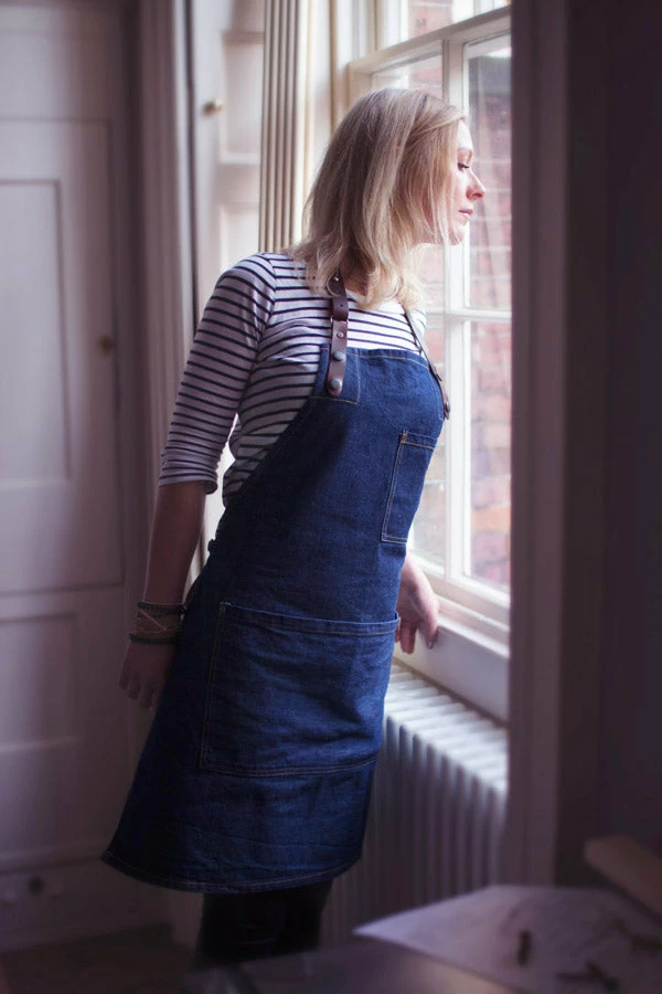 Risdon & Risdon Denim Street Apron Cookware 6 Risdon & Risdon Denim Street Apron Cookware