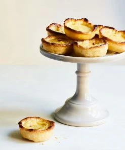 Mosser Glass White Milk Glass Cake Stand Professional Patisserie Supplies