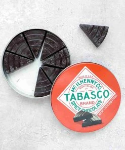 Spicy Tabasco Chocolate Tin 50g 6 Spicy Tabasco Chocolate Tin 50g