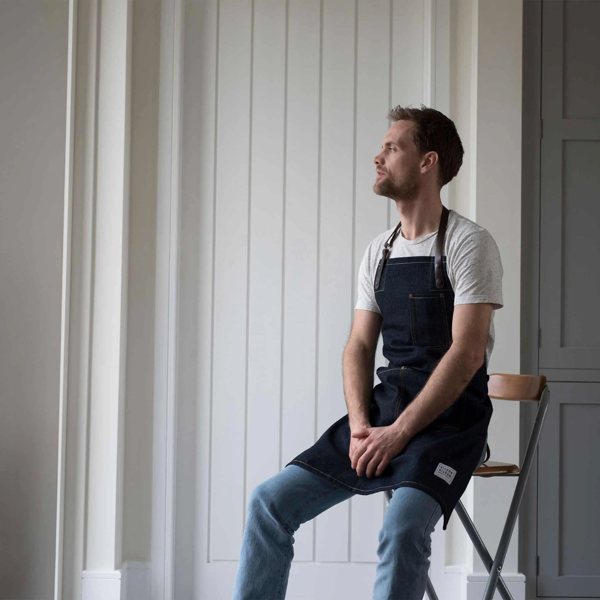 Risdon & Risdon Denim Street Apron Cookware 8 Risdon & Risdon Denim Street Apron Cookware