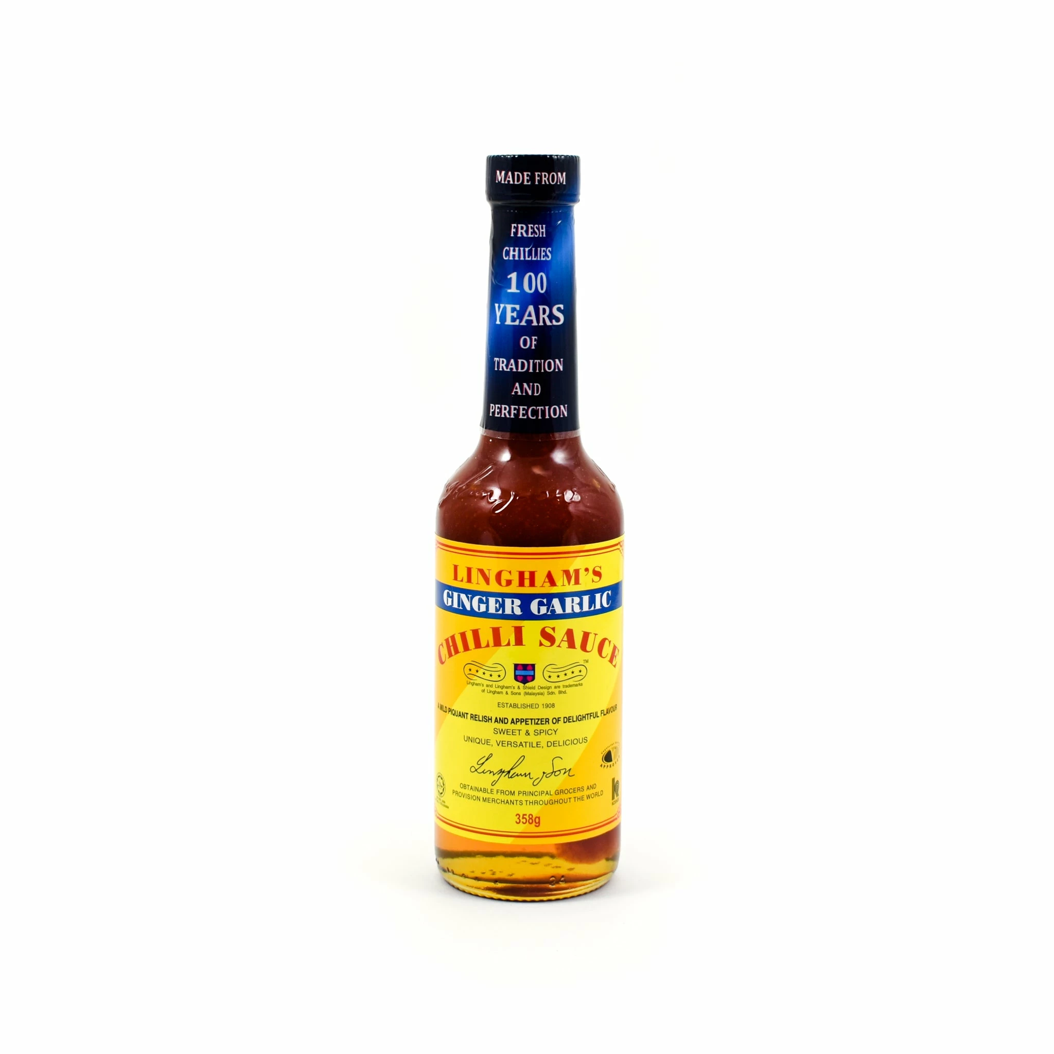 Lingham's Ginger Garlic Chilli Sauce 358g Ingredients 3 Lingham's Ginger Garlic Chilli Sauce 358g Ingredients
