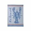 Coucke Kitchen Linen French Tea Towel - Lobster 2 Coucke Kitchen Linen French Tea Towel - Lobster