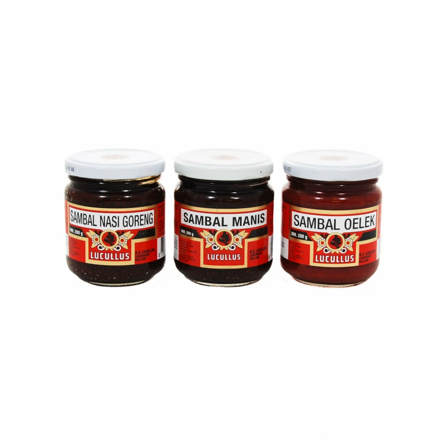 Lucullus Sambal Oelek 200g 4 Lucullus Sambal Oelek 200g