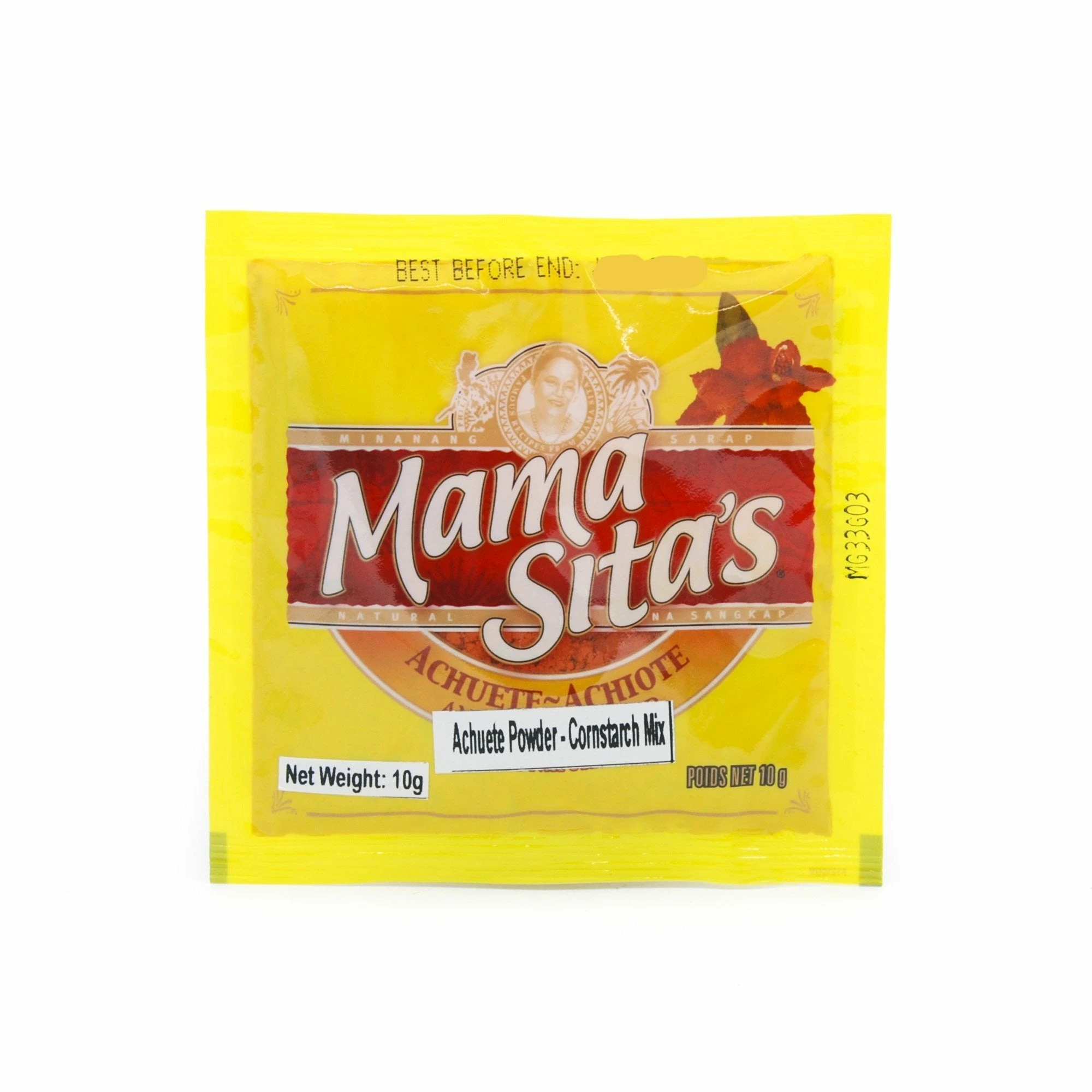 Mama Sita Ingredients Achiote Powder - Annatto Powder 10g 3 Mama Sita Ingredients Achiote Powder - Annatto Powder 10g