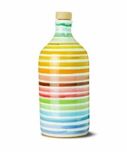 Frantoio Muraglia Intense Fruity Extra Virgin Olive Oil In Rainbow Terracotta Bottle 500ml
