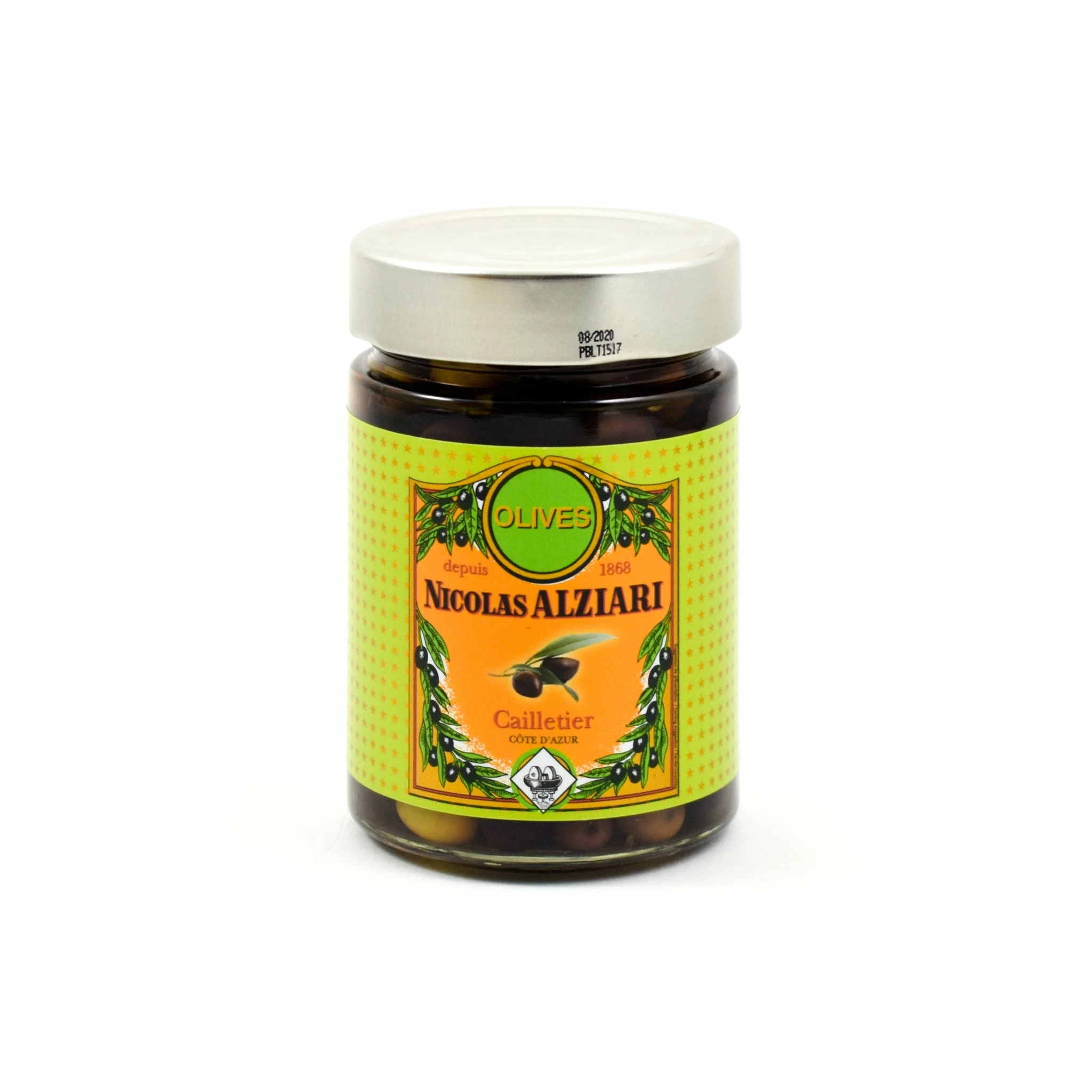 Nicolas Alziari Small Cailletier Olives From Cote D'Azur 220g Ingredients 3 Nicolas Alziari Small Cailletier Olives From Cote D'Azur 220g Ingredients