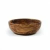 Naturally Med Olive Wood Round Dish 12.5cm 2 Naturally Med Olive Wood Round Dish 12.5cm
