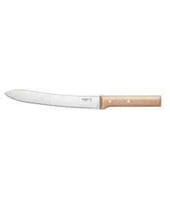 Opinel Bread Knife With Beechwood Handle Cookware