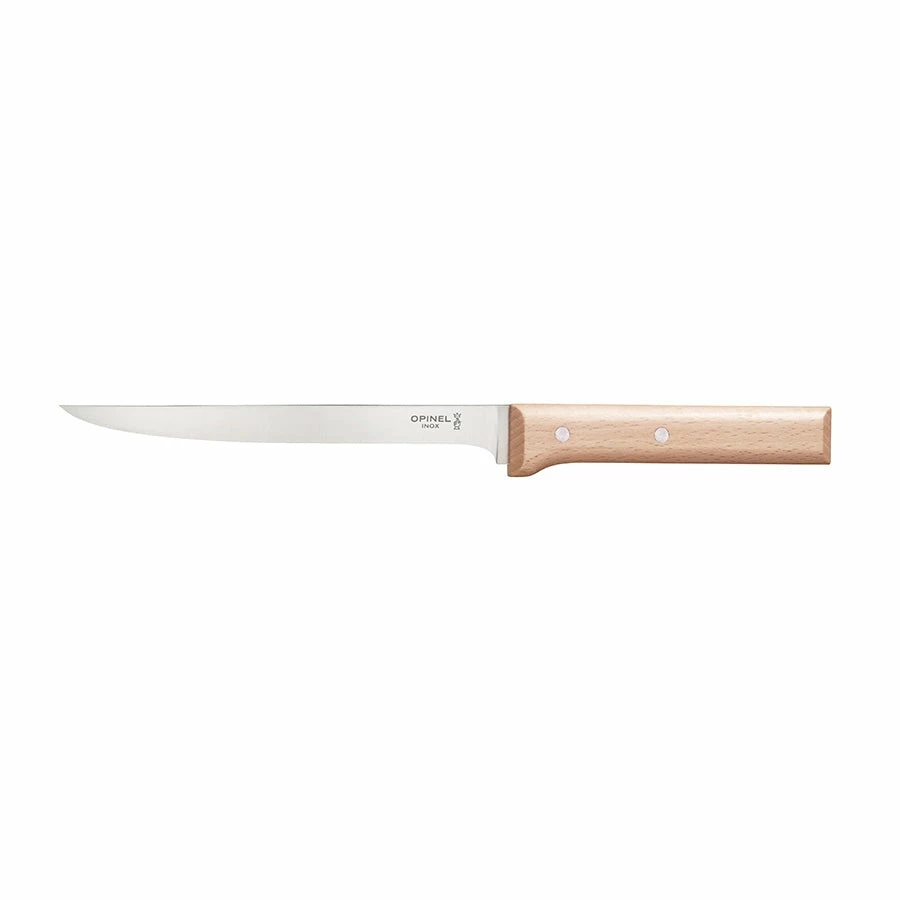 Opinel Parallele Beech Handle Filleting Knife N.121 3 Opinel Parallele Beech Handle Filleting Knife N.121