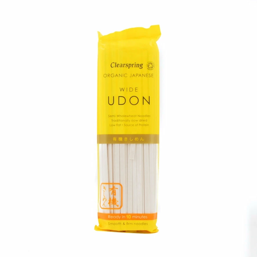 Clearspring Organic Wide Udon Noodles 200g Ingredients 3 Clearspring Organic Wide Udon Noodles 200g Ingredients
