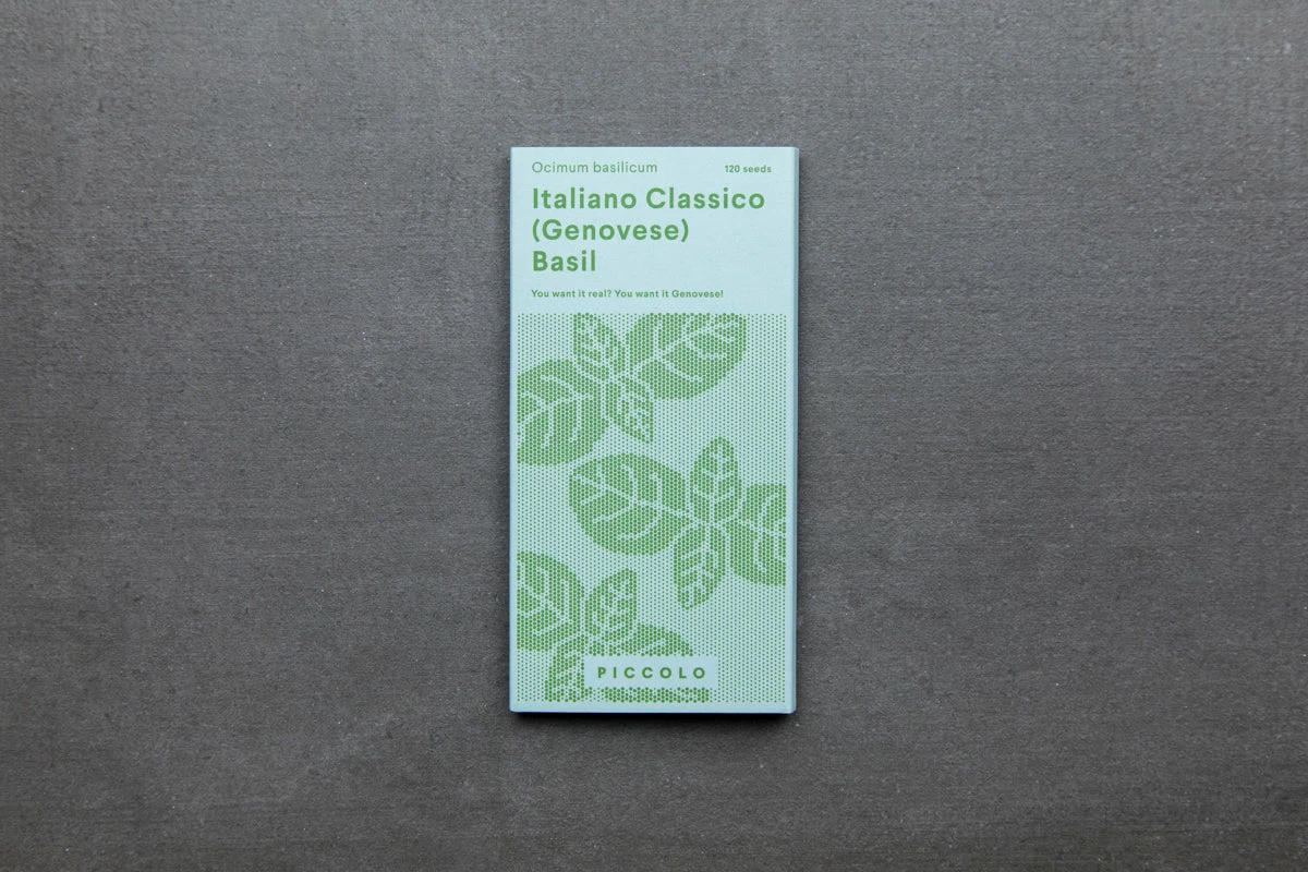 Ingredients Piccolo Genovese Basil Seeds 5 Ingredients Piccolo Genovese Basil Seeds