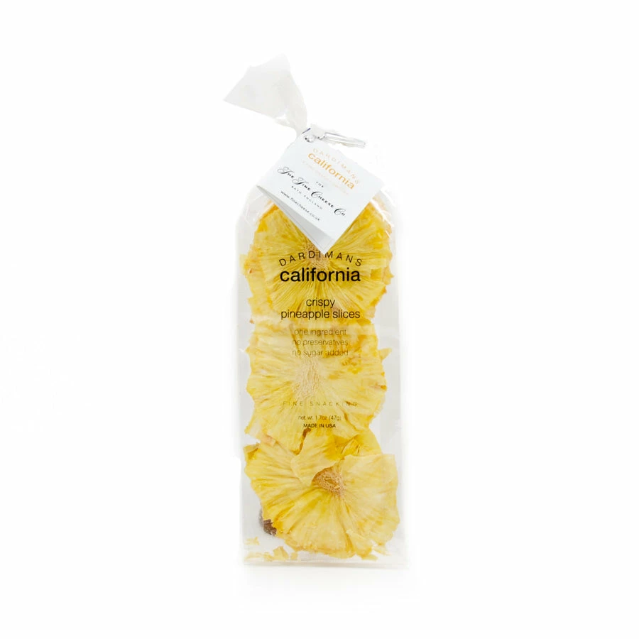 Dardiman's Ingredients Pineapple Crisps 47g 3 Dardiman's Ingredients Pineapple Crisps 47g
