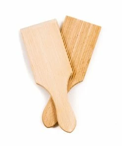Springerle & Co Set Of 2 Ribbed Butter Pat / Gnocchi Ridger Paddles