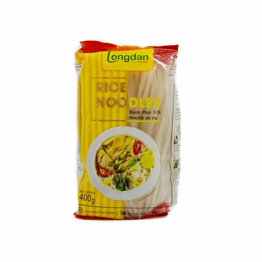 Longdan Ingredients Vietnamese Rice Pho Noodles Banh Pho 2.5mm 400g 3 Longdan Ingredients Vietnamese Rice Pho Noodles Banh Pho 2.5mm 400g