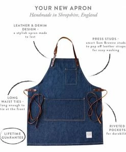 Risdon & Risdon Denim Street Apron Cookware 12 Risdon & Risdon Denim Street Apron Cookware