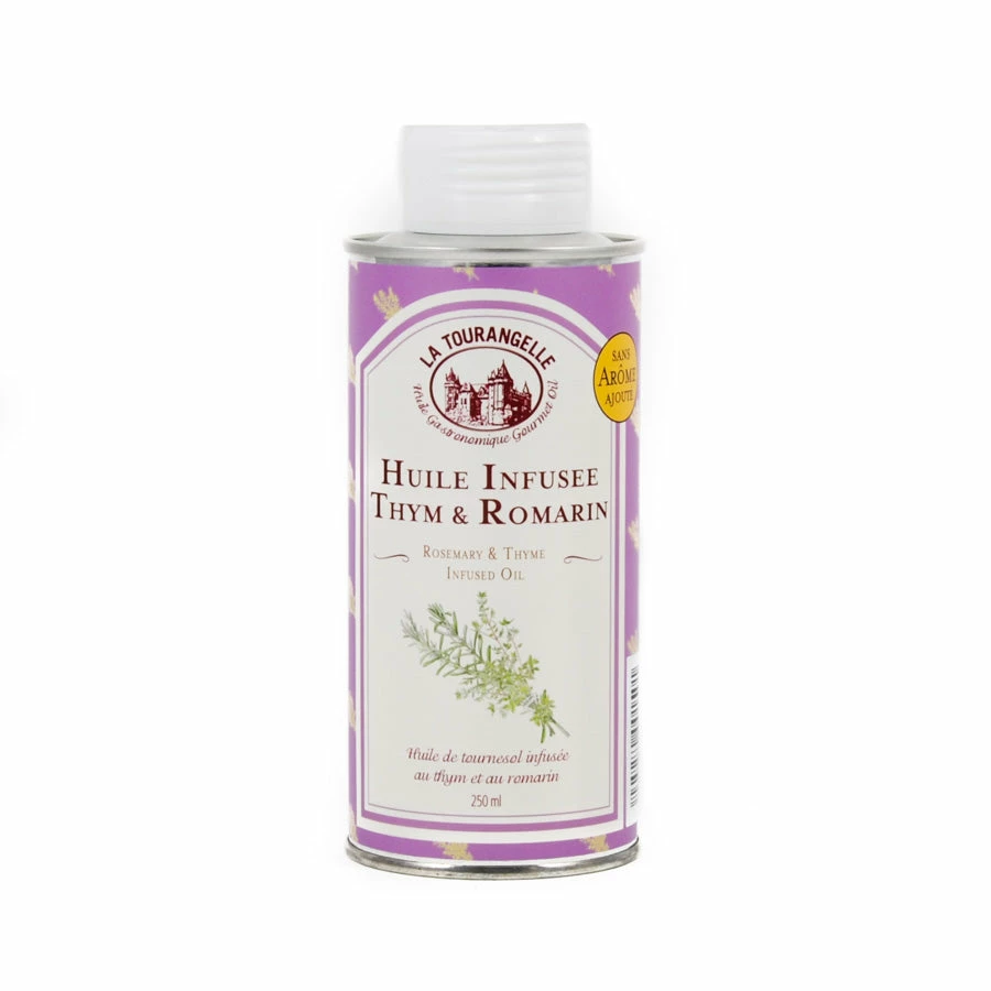 Ingredients La Tourangelle Thyme & Rosemary Oil 250ml 3 Ingredients La Tourangelle Thyme & Rosemary Oil 250ml