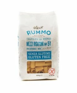 Ingredients Rummo Gluten Free Mezzi Rigatoni 400g