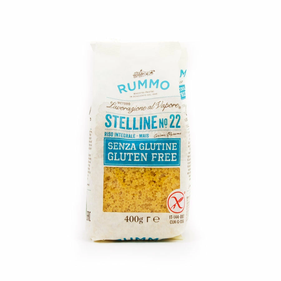 Ingredients Rummo Gluten Free Stellini 400g 3 Ingredients Rummo Gluten Free Stellini 400g