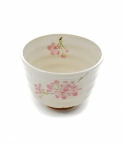 Kiji Stoneware & Ceramics Sakura Blossom Matcha Bowl 7 Kiji Stoneware & Ceramics Sakura Blossom Matcha Bowl