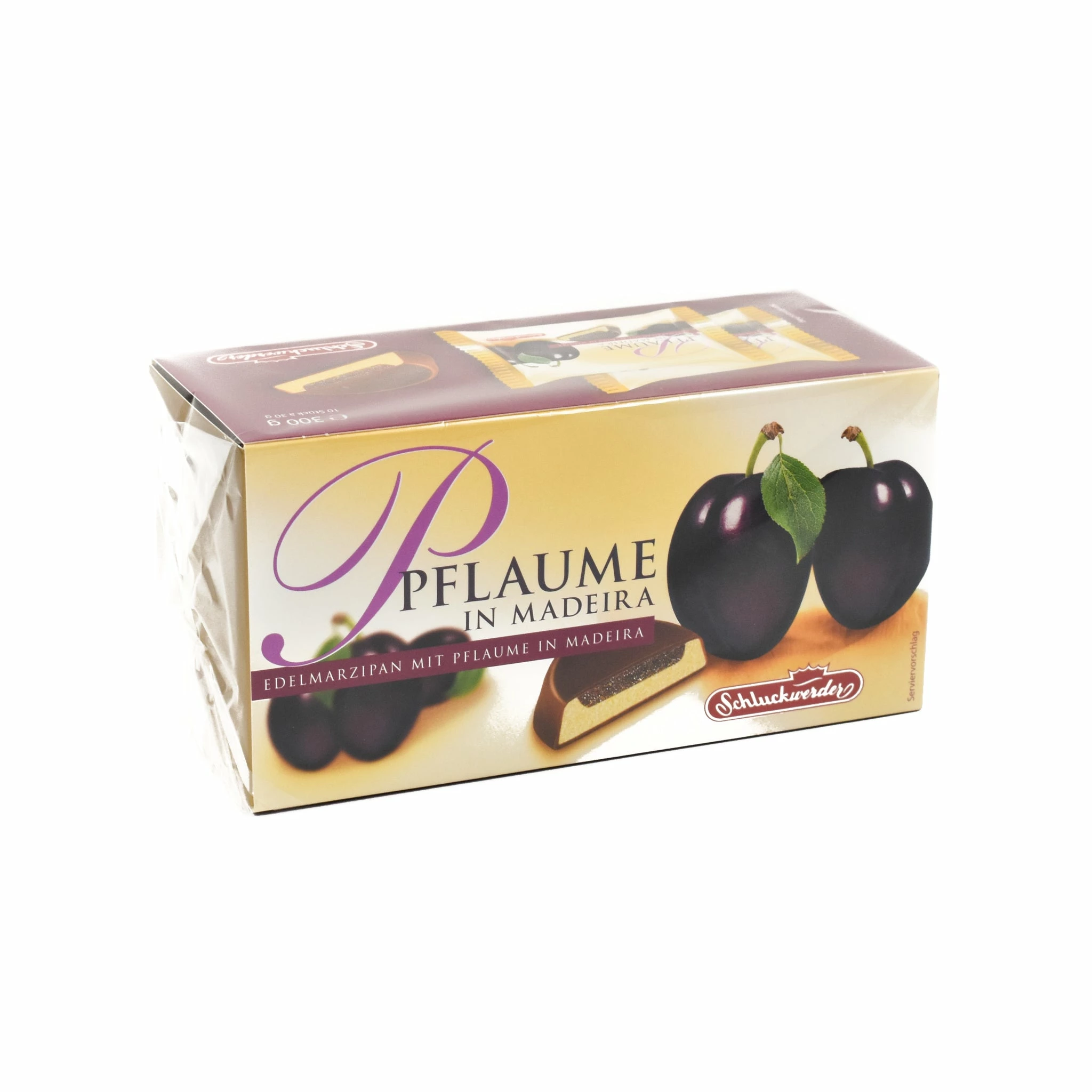 Schluckwerder Marzipan & Plum In Madeira 300g Ingredients 3 Schluckwerder Marzipan & Plum In Madeira 300g Ingredients