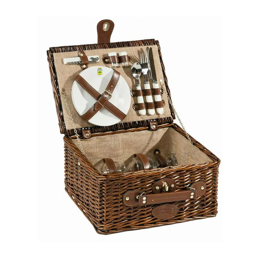 Les Jardins De La Comtesse St Michel Picnic Hamper For 2 Outdoor Tableware 3 Les Jardins De La Comtesse St Michel Picnic Hamper For 2 Outdoor Tableware