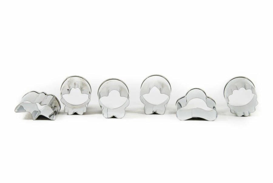 Japan Bento Stainless Steel Flower & Leaf Cutters Tableware 3 Japan Bento Stainless Steel Flower & Leaf Cutters Tableware