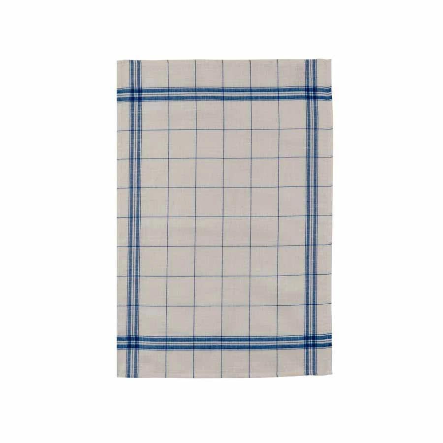 Coucke Kitchen Linen French Linen Tea Towel - EGR Bleu 3 Coucke Kitchen Linen French Linen Tea Towel - EGR Bleu