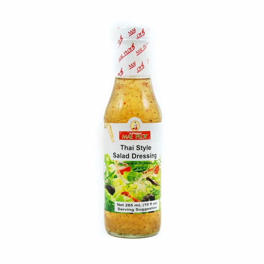 Ingredients Mae Ploy Thai Style Salad Dressing 285ml 3 Ingredients Mae Ploy Thai Style Salad Dressing 285ml