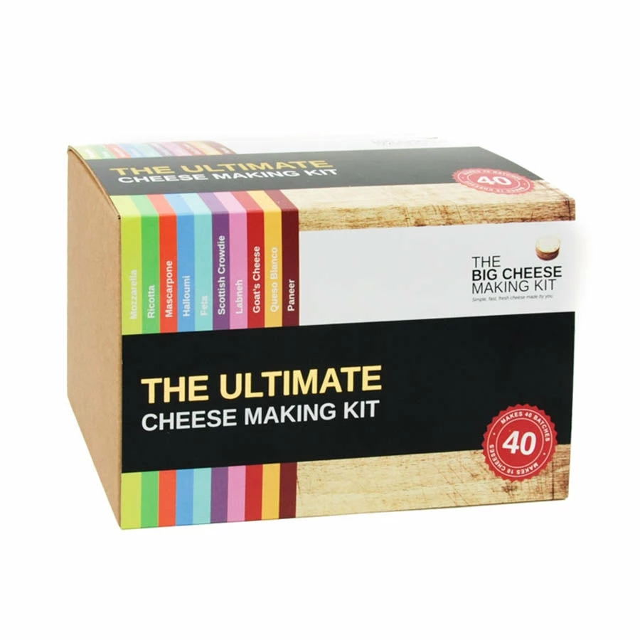 Big Cheese The Ultimate Cheese Making Kit 920g Ingredients 3 Big Cheese The Ultimate Cheese Making Kit 920g Ingredients