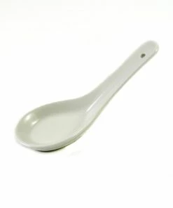 Kiji Stoneware & Ceramics White Porcelain Spoon 13cm