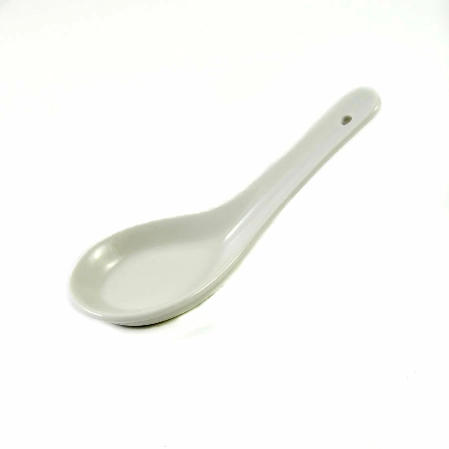 Kiji Stoneware & Ceramics White Porcelain Spoon 13cm 3 Kiji Stoneware & Ceramics White Porcelain Spoon 13cm