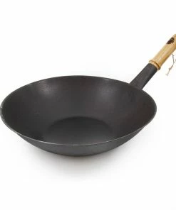 Netherton Foundry Spun Iron Wok 13