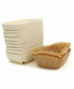 First Pack Tableware Wooden Baking Mould With Liner 17cm X 20
