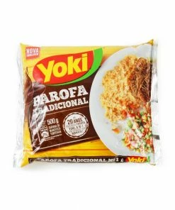 Yoki Seasoned Cassava Flour - Farofa Pronta 500g Ingredients