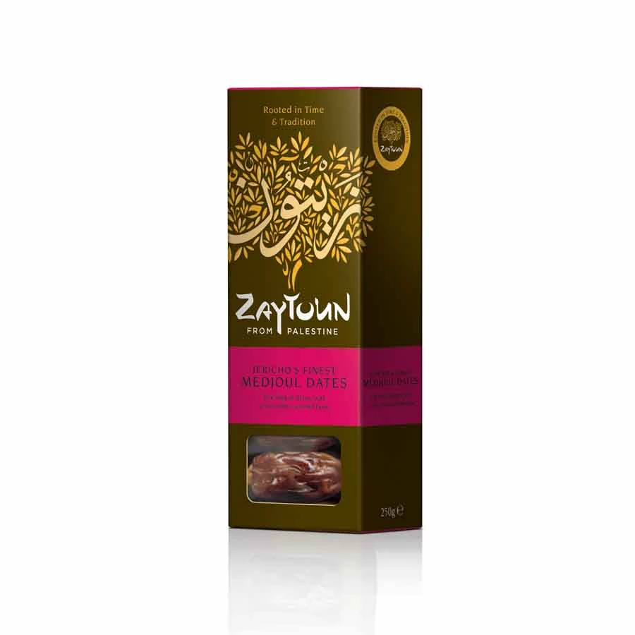 Ingredients Zaytoun Palestinian Medjoul Dates 250g 3 Ingredients Zaytoun Palestinian Medjoul Dates 250g